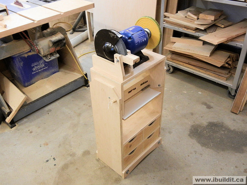 Homemade Diy Bench Grinder Stand 10 png